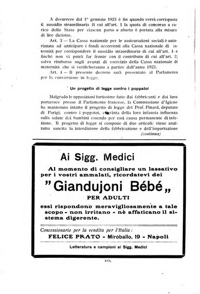 La pediatria periodico mensile indirizzato al progresso degli studi sulle malattie dei bambini