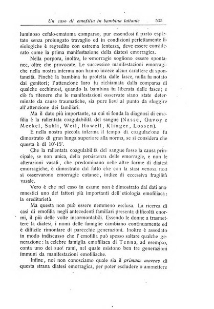 La pediatria periodico mensile indirizzato al progresso degli studi sulle malattie dei bambini