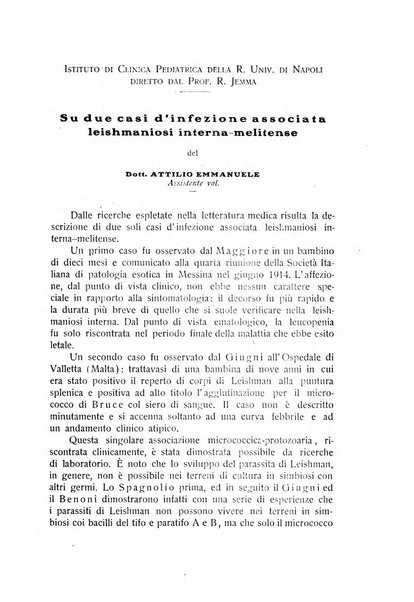 La pediatria periodico mensile indirizzato al progresso degli studi sulle malattie dei bambini