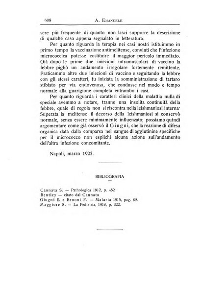 La pediatria periodico mensile indirizzato al progresso degli studi sulle malattie dei bambini