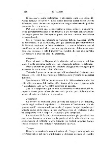 La pediatria periodico mensile indirizzato al progresso degli studi sulle malattie dei bambini