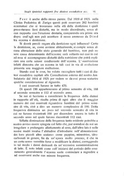 La pediatria periodico mensile indirizzato al progresso degli studi sulle malattie dei bambini