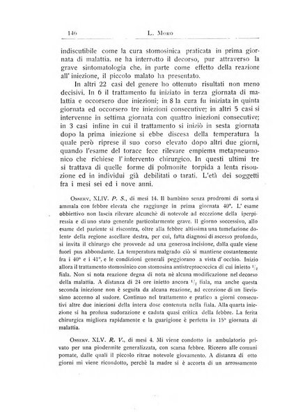 La pediatria periodico mensile indirizzato al progresso degli studi sulle malattie dei bambini