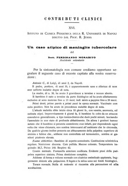 La pediatria periodico mensile indirizzato al progresso degli studi sulle malattie dei bambini