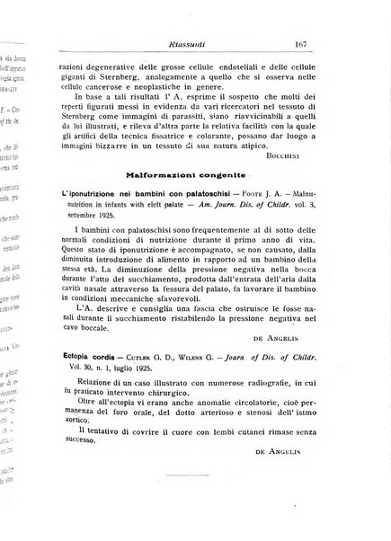 La pediatria periodico mensile indirizzato al progresso degli studi sulle malattie dei bambini