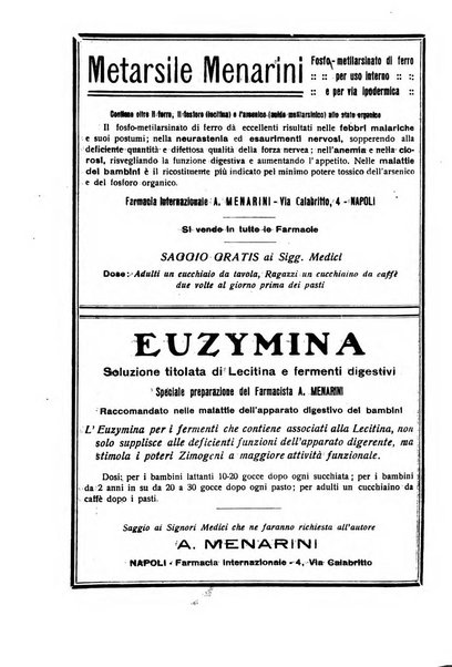 La pediatria periodico mensile indirizzato al progresso degli studi sulle malattie dei bambini