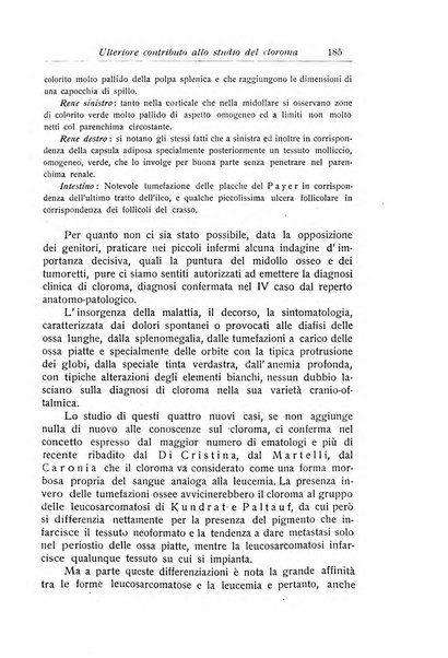 La pediatria periodico mensile indirizzato al progresso degli studi sulle malattie dei bambini