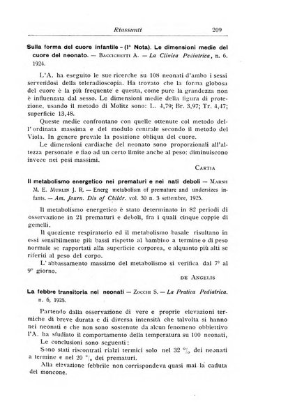 La pediatria periodico mensile indirizzato al progresso degli studi sulle malattie dei bambini