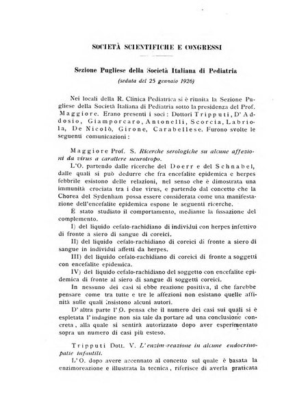 La pediatria periodico mensile indirizzato al progresso degli studi sulle malattie dei bambini