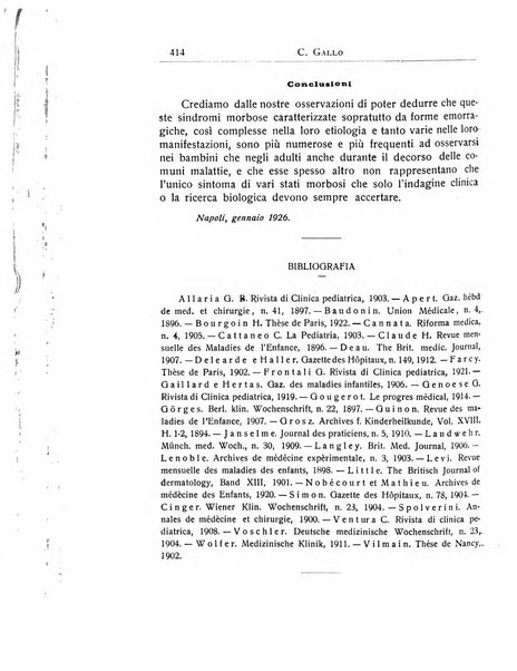 La pediatria periodico mensile indirizzato al progresso degli studi sulle malattie dei bambini