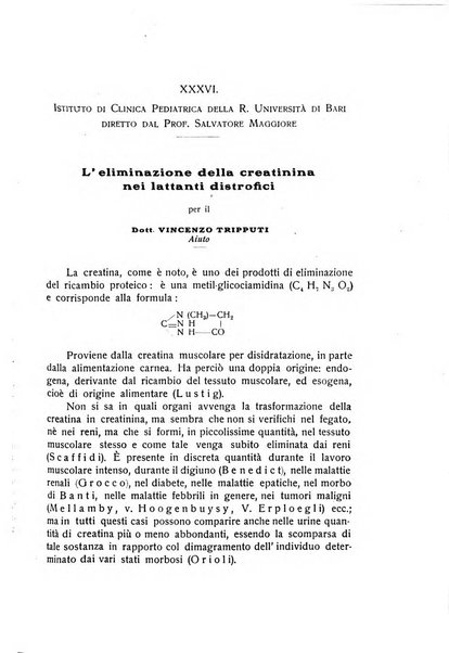 La pediatria periodico mensile indirizzato al progresso degli studi sulle malattie dei bambini