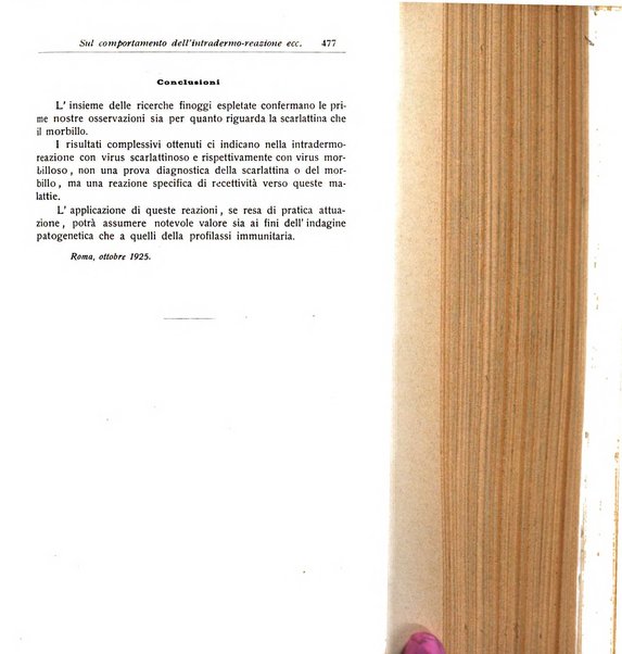 La pediatria periodico mensile indirizzato al progresso degli studi sulle malattie dei bambini