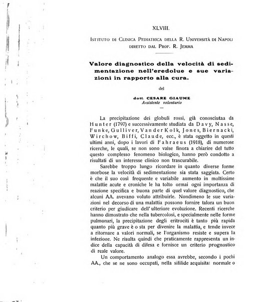 La pediatria periodico mensile indirizzato al progresso degli studi sulle malattie dei bambini