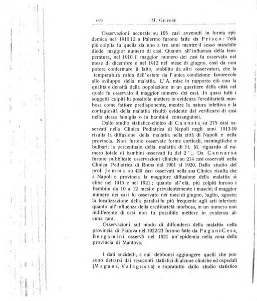 La pediatria periodico mensile indirizzato al progresso degli studi sulle malattie dei bambini