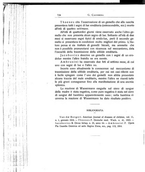 La pediatria periodico mensile indirizzato al progresso degli studi sulle malattie dei bambini