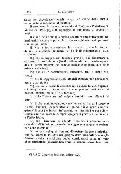 La pediatria periodico mensile indirizzato al progresso degli studi sulle malattie dei bambini