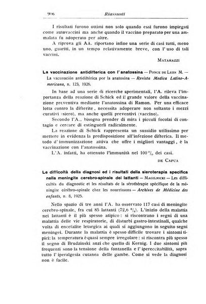 La pediatria periodico mensile indirizzato al progresso degli studi sulle malattie dei bambini