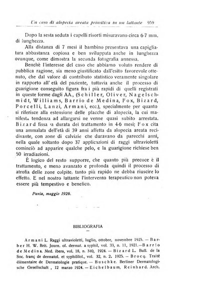 La pediatria periodico mensile indirizzato al progresso degli studi sulle malattie dei bambini