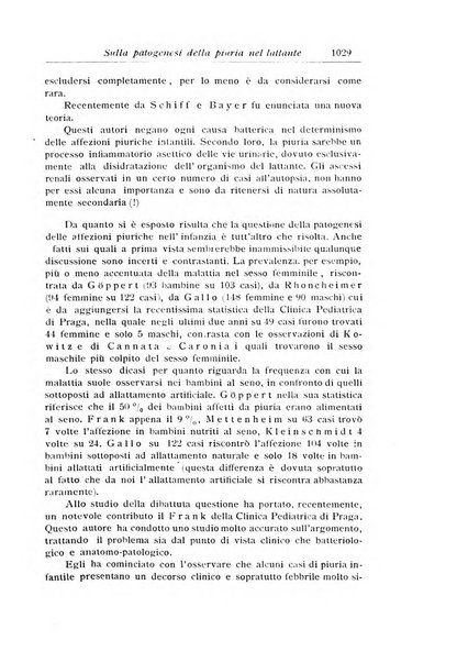 La pediatria periodico mensile indirizzato al progresso degli studi sulle malattie dei bambini