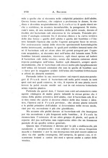 La pediatria periodico mensile indirizzato al progresso degli studi sulle malattie dei bambini