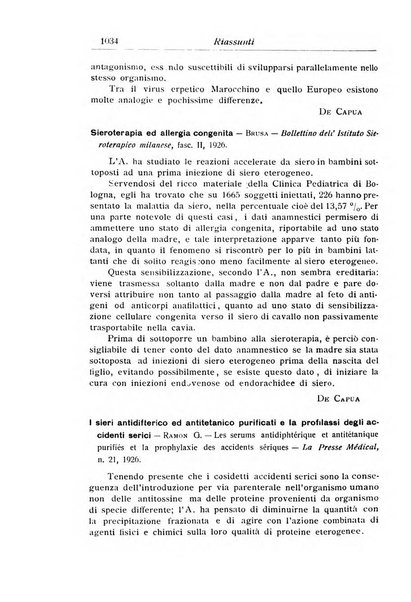 La pediatria periodico mensile indirizzato al progresso degli studi sulle malattie dei bambini