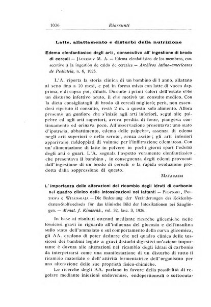 La pediatria periodico mensile indirizzato al progresso degli studi sulle malattie dei bambini