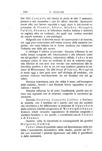 La pediatria periodico mensile indirizzato al progresso degli studi sulle malattie dei bambini