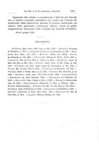 La pediatria periodico mensile indirizzato al progresso degli studi sulle malattie dei bambini