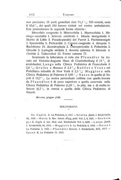 La pediatria periodico mensile indirizzato al progresso degli studi sulle malattie dei bambini