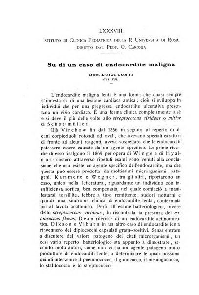 La pediatria periodico mensile indirizzato al progresso degli studi sulle malattie dei bambini