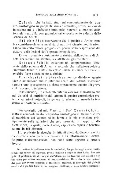 La pediatria periodico mensile indirizzato al progresso degli studi sulle malattie dei bambini