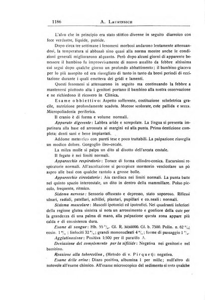 La pediatria periodico mensile indirizzato al progresso degli studi sulle malattie dei bambini