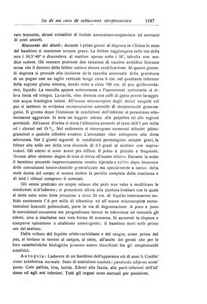 La pediatria periodico mensile indirizzato al progresso degli studi sulle malattie dei bambini