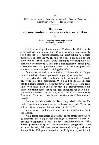 La pediatria periodico mensile indirizzato al progresso degli studi sulle malattie dei bambini