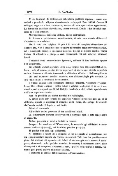 La pediatria periodico mensile indirizzato al progresso degli studi sulle malattie dei bambini