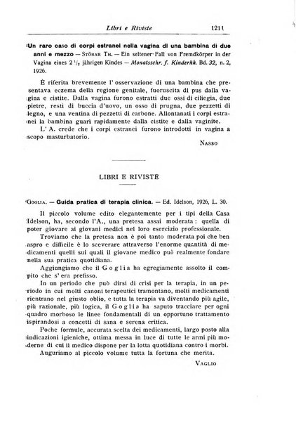 La pediatria periodico mensile indirizzato al progresso degli studi sulle malattie dei bambini