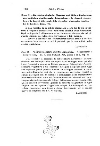 La pediatria periodico mensile indirizzato al progresso degli studi sulle malattie dei bambini