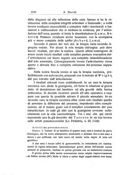 La pediatria periodico mensile indirizzato al progresso degli studi sulle malattie dei bambini