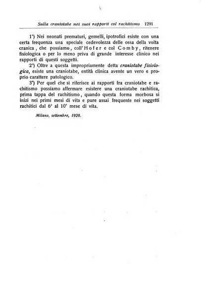 La pediatria periodico mensile indirizzato al progresso degli studi sulle malattie dei bambini