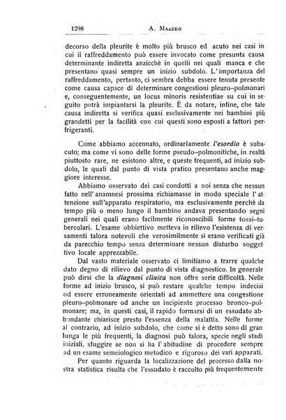 La pediatria periodico mensile indirizzato al progresso degli studi sulle malattie dei bambini