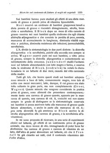 La pediatria periodico mensile indirizzato al progresso degli studi sulle malattie dei bambini