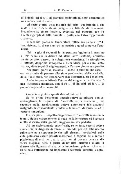 La pediatria periodico mensile indirizzato al progresso degli studi sulle malattie dei bambini