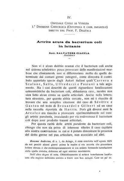 La pediatria periodico mensile indirizzato al progresso degli studi sulle malattie dei bambini