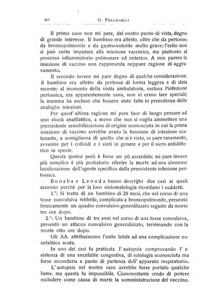 La pediatria periodico mensile indirizzato al progresso degli studi sulle malattie dei bambini