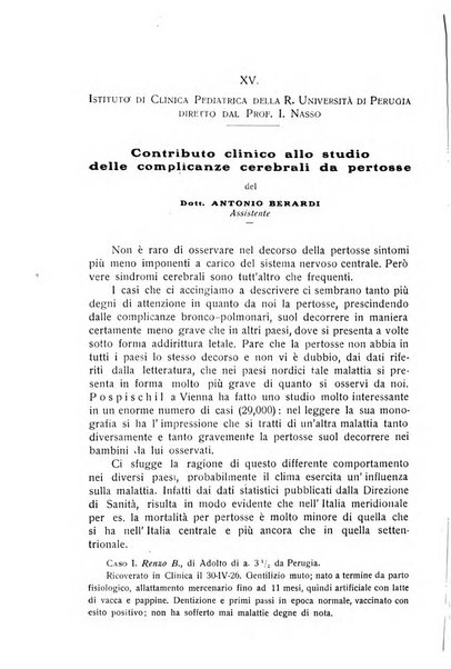 La pediatria periodico mensile indirizzato al progresso degli studi sulle malattie dei bambini