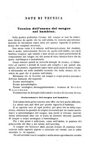 La pediatria periodico mensile indirizzato al progresso degli studi sulle malattie dei bambini