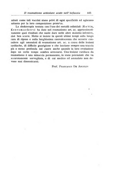 La pediatria periodico mensile indirizzato al progresso degli studi sulle malattie dei bambini