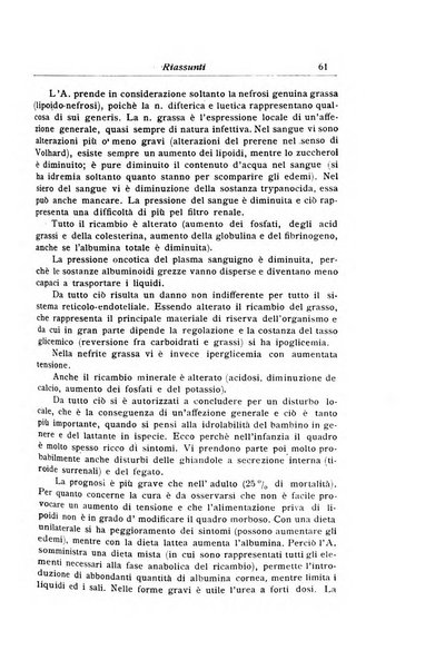 La pediatria periodico mensile indirizzato al progresso degli studi sulle malattie dei bambini