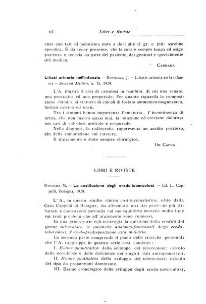 La pediatria periodico mensile indirizzato al progresso degli studi sulle malattie dei bambini