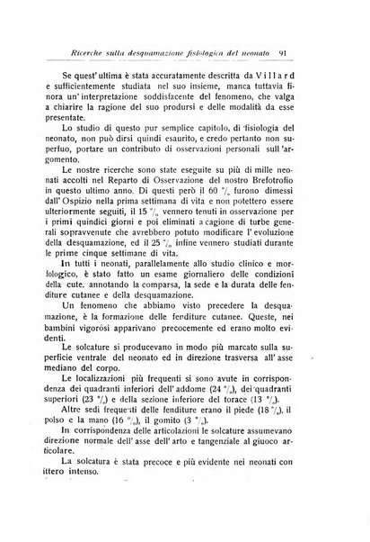 La pediatria periodico mensile indirizzato al progresso degli studi sulle malattie dei bambini